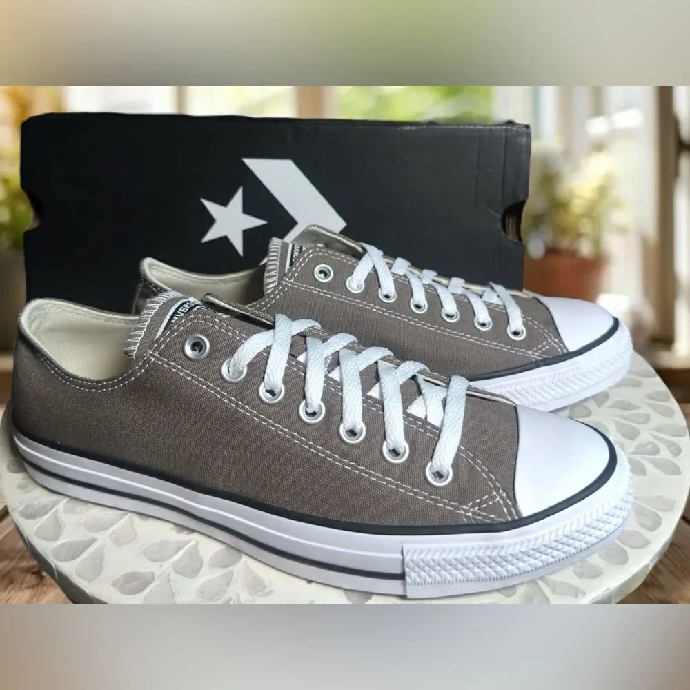 Converse Chuck Taylor CTAS OX CLASSIC TAUPE Casual Shoe Low Top A08631F Unisex - Picture 3 of 15